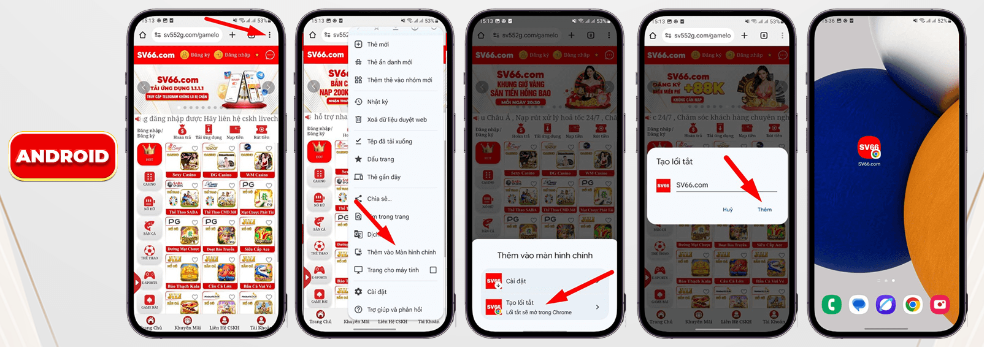 Cách tải app về thiết bị sử dụng hệ điều hành Android